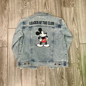 Kids Mickey Mouse Denim Jacket